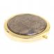 Карманное зеркальце круглое из борнита цвет золото 126164