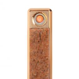USB зажигалка из камня пегматит