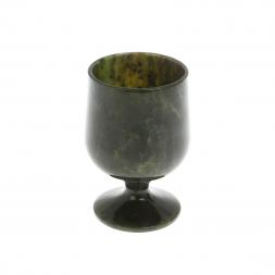 Фужер из нефрита 6,5х6,5х9 см