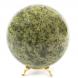 Шар из камня змеевик 12 см 121460