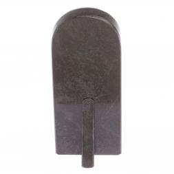 Часы "Погон генерал" цвет серебро камень змеевик овал