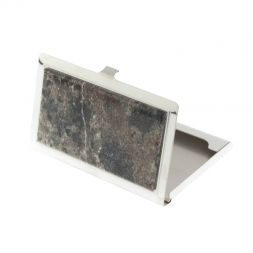 Карманная визитница из камня сфенит