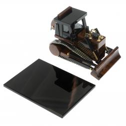 Сувенир &amp;quot;Трактор-бульдозер&amp;quot; из обсидиана