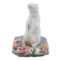 Сувенир из мрамолита "Сурок"