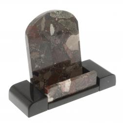 Настольный набор &amp;quot;Герб&amp;quot; из конгломерата с бюваром и лотком А4