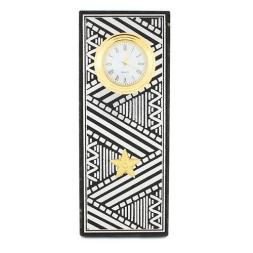 Часы &amp;quot;Погон генерал&amp;quot; цвет серебро камень змеевик прямоугольные