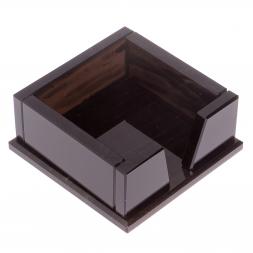 Лоток для бумаг &amp;quot;Кубарик&amp;quot; из черного обсидиана