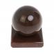 Шар 6,5 см на подставке из коричневого обсидиана 126778