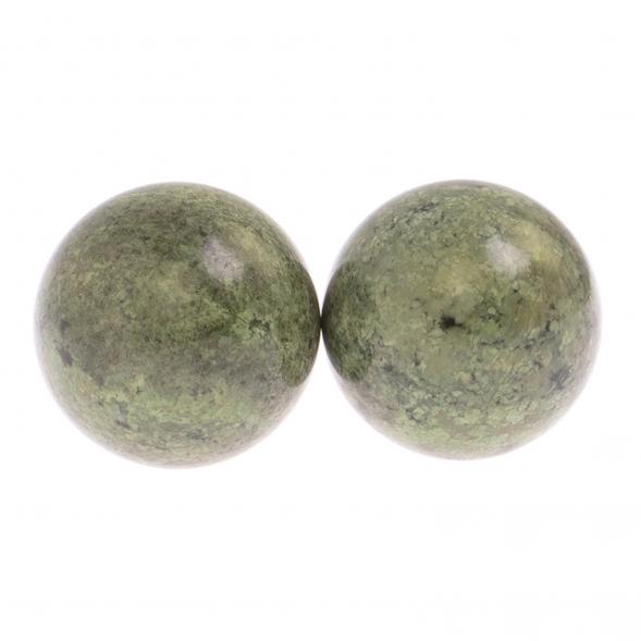 Шары для массажа 5 см 2 шт из жадеита 125184