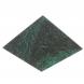 Пирамида 6,5х6,5х5,5 см камень змеевик 113865