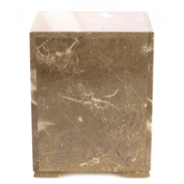 Сейф средний из коричневого мрамора 124372