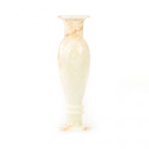 Настольная ваза камень оникс круглая 8х25 см (3х10) 121803