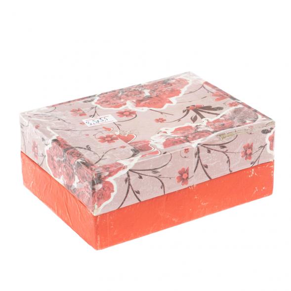 Шкатулка прямоугольная из оникса 12,5х9х4,5 см 128435