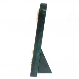 Часы &amp;quot;Погон старший лейтенант МЧС&amp;quot; камень змеевик