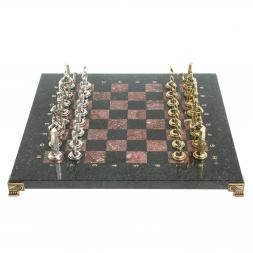 Шахматы &amp;quot;Древний Египет&amp;quot; доска 32х32 см из камня лемезит
