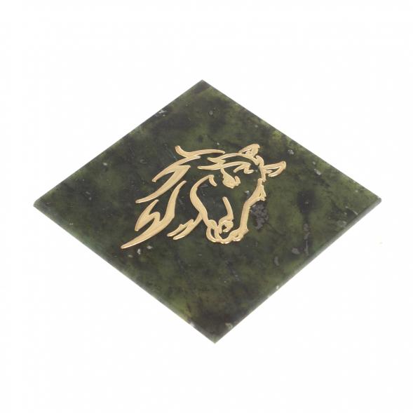 Магнит &amp;quot;Лошадь&amp;quot; камень змеевик 116208