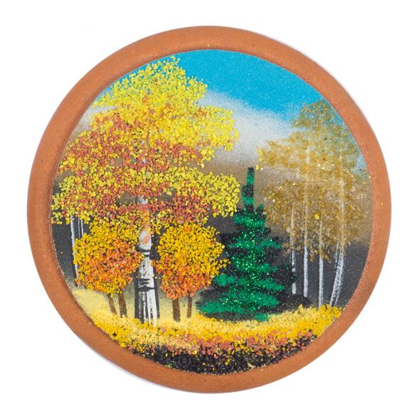 Магнит с рисунком на мдф &amp;quot;Осень&amp;quot; 117737