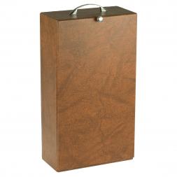 Часы "Георгий Победоносец"  из малахита и бронзы