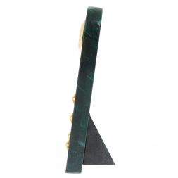 Часы "Погон капитан МЧС" камень змеевик