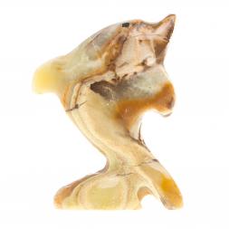 Сувенир из оникса &amp;quot;Дельфин&amp;quot; 5х2х6,5 см