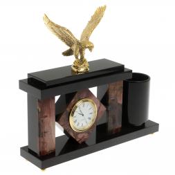 Настольный мини- набор &amp;quot;Орел&amp;quot; из яшмы