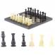 Каменные шахматы &amp;quot;Поединок&amp;quot; камень оникс доска 25х25 см 121655