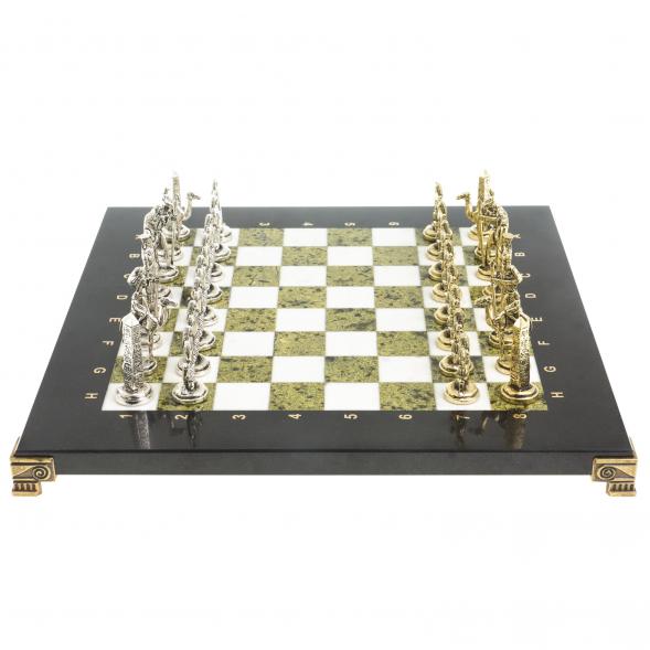 Шахматы &amp;quot;Древний Египет&amp;quot; доска 32х32 см мрамор змеевик 122675