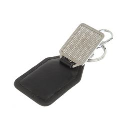 Брелок для ключей с накладкой из кианита