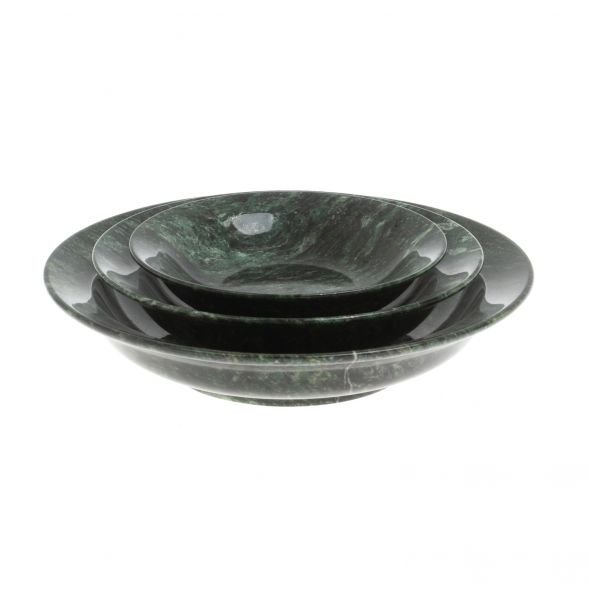 Набор тарелок из шабровского змеевика 3 шт 127652