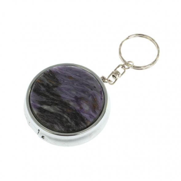 Пепельница карманная камень чароит 129180