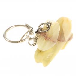 Брелок "Заяц" из оникса
