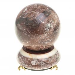 Сувенир &amp;quot;Шар Антистресс&amp;quot; камень креноид 9,5 см