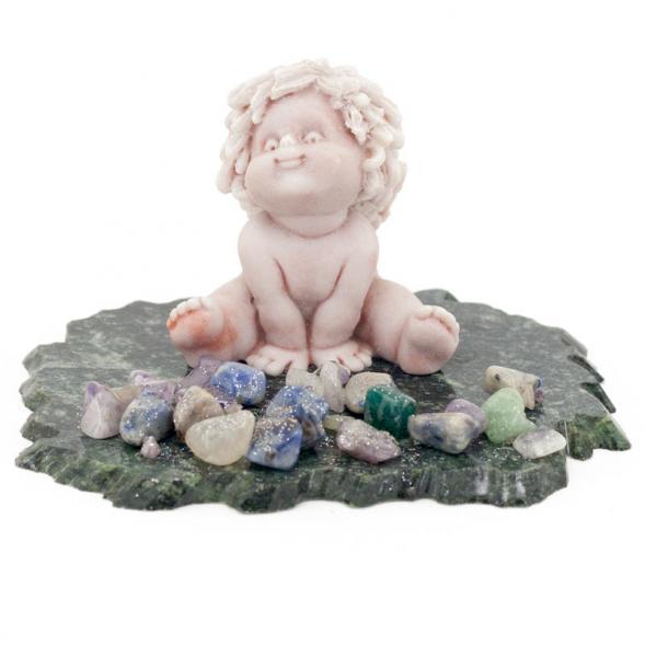 Сувенир &amp;quot;Ангелочек&amp;quot; из мрамолита 116286