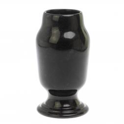 Ваза из черного змеевика 10х10х20,5 см