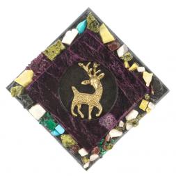 Магнит "Олененок" красный