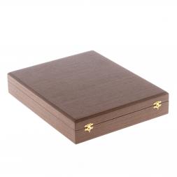 Водочный набор &amp;quot;Герб РФ&amp;quot; 3 стопки на подносе Златоуст