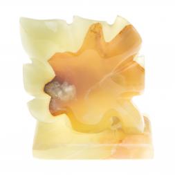 Часы «Кленовый лист» 8×4,5×9,5см