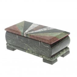 Шкатулка для денег &amp;quot;Купюра&amp;quot; с мозаикой луч 19х9,5х8 см