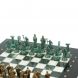 Шахматы &amp;quot;Подвиги Геракла&amp;quot; 28х28 см из мрамора и змеевика цвет бронза / патина 128198