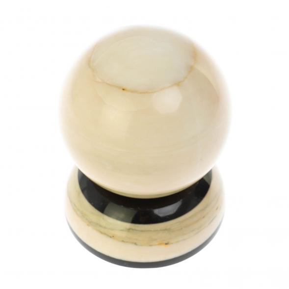 Шар на подставке 9,5 см из газганского мрамора 128808