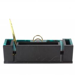 Письменный набор "Люкс" из змеевика