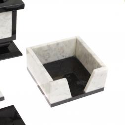 Настольный набор &amp;quot;Орел&amp;quot; из мрамора с бюваром и лотком А4