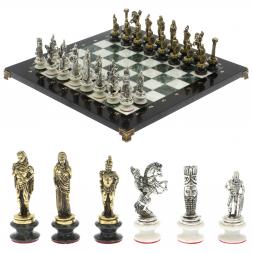 Шахматы &amp;quot;Александр Македонский&amp;quot; фигуры на подставках доска 40х40 см