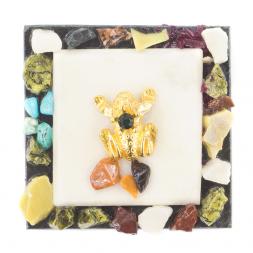 Магнит &amp;quot;Жаба&amp;quot; из камня