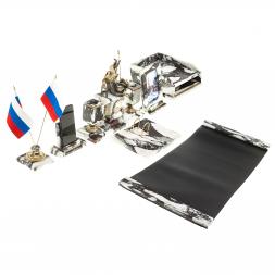 Письменный набор "Георгий Победоносец" из мрамора