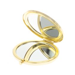 Зеркало круглое благородный офит цвет золото