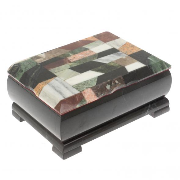 Шкатулка с мозаикой 18х12х8 см 129676