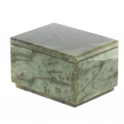 Шкатулка из нефрита 8х6х5 см