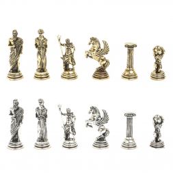 Шахматы &amp;quot;Атлас&amp;quot; доска 28х28 см шабровский змеевик