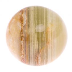 Шар из оникса зелено-коричневый 3,2 см (1,25)